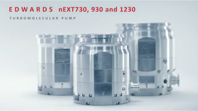 nEXT730, nEXT930 and nEXT1230 Turbomolecular Vacuum Pumps